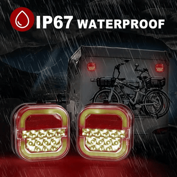 shoptikpro 汽摩及配件>车灯>尾灯 12V/24V 🚦 Luces LED para remolque de coche