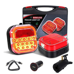 shoptikpro 汽摩及配件>车灯>尾灯 12V/24V 🚦 Luces LED para remolque de coche