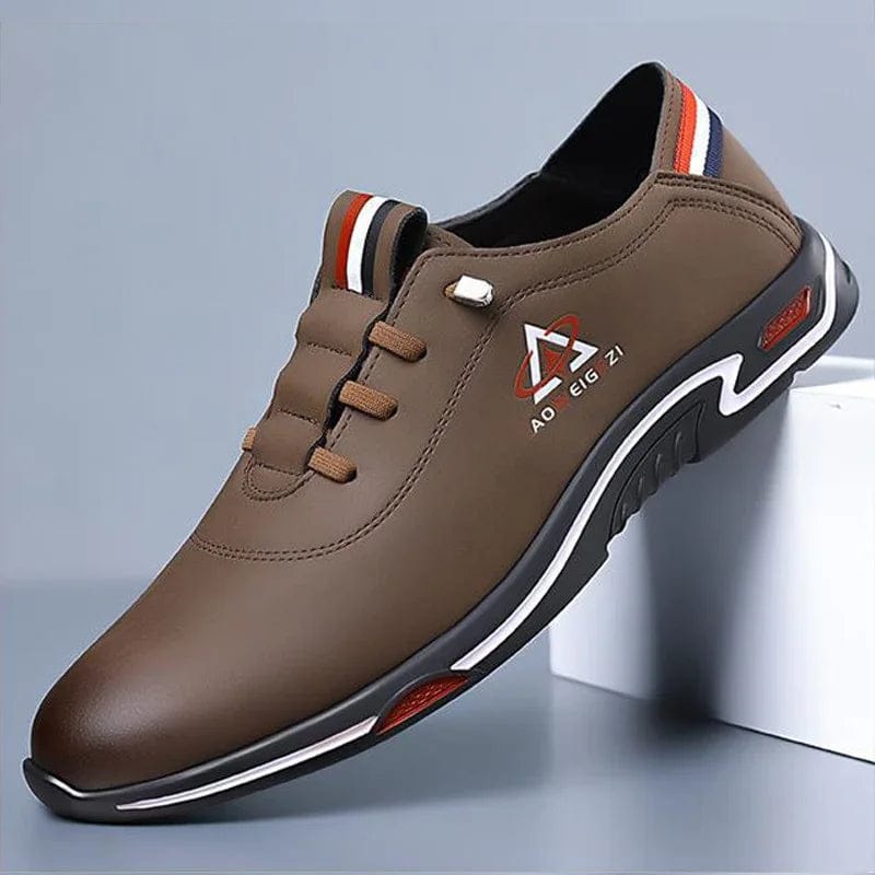 shoptikpro 【39-44】2025 Zapatos casuales de cuero genuino para hombre