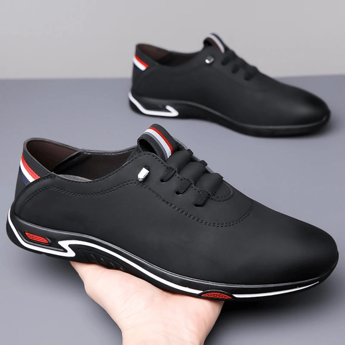 shoptikpro 【39-44】2025 Zapatos casuales de cuero genuino para hombre