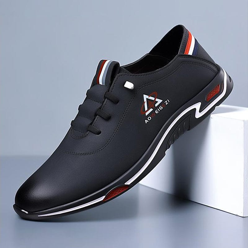 shoptikpro Azul oscuro / 39 【39-44】2025 Zapatos casuales de cuero genuino para hombre