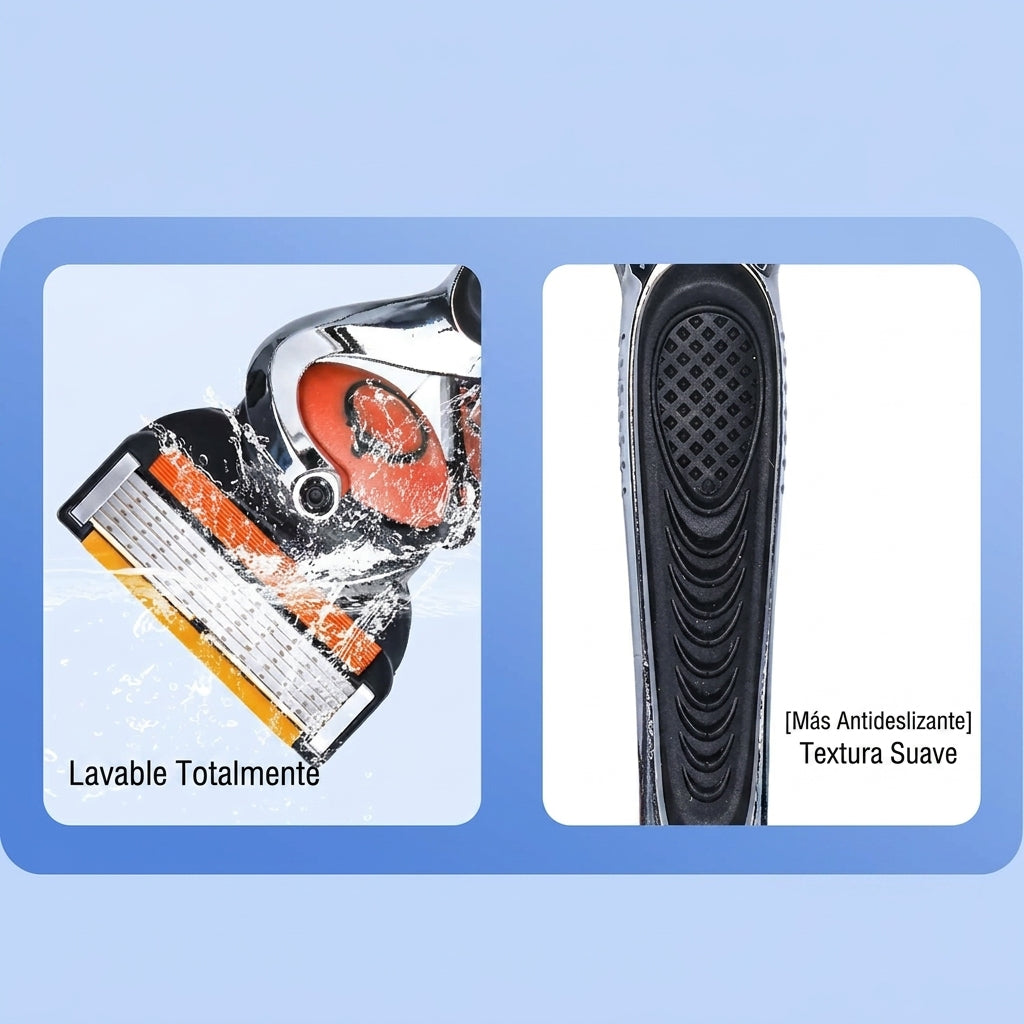 Maquinilla de Afeitar Premium para Hombre – Afeitado Suave Sin Cortes | 29€