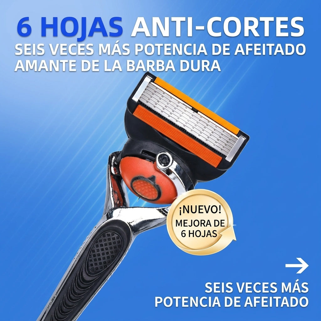 Maquinilla de Afeitar Premium para Hombre – Afeitado Suave Sin Cortes | 29€
