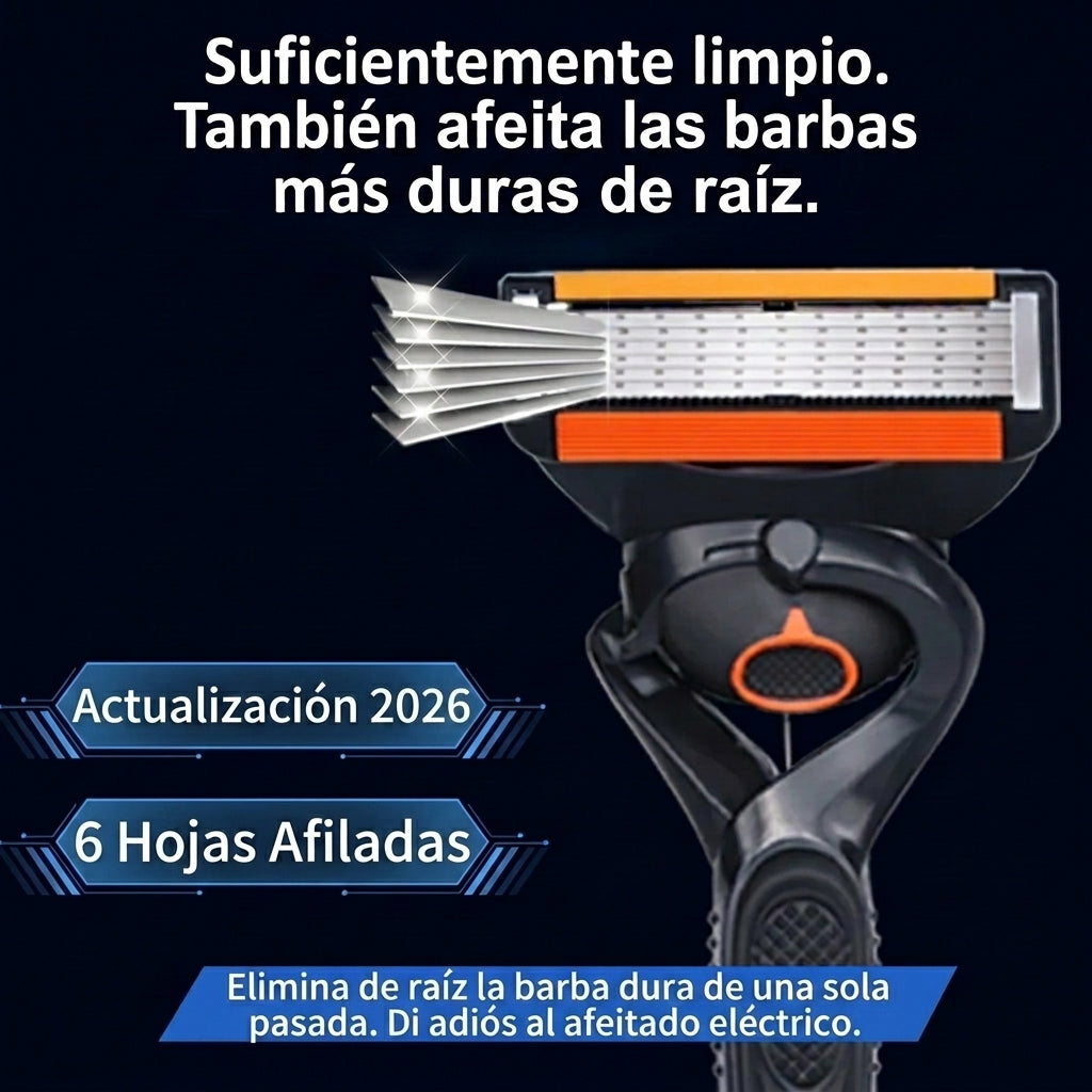 Maquinilla de Afeitar Premium para Hombre – Afeitado Suave Sin Cortes | 29€