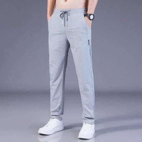 shoptikpro Gris claro / M（ 40-45 kg） Pantalones Elásticos Masculinos 2025  (M-5XL)