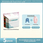 Bolsa al Vacío SIN BOMBA (Pack 5 por 29€) | Presionar y Listo