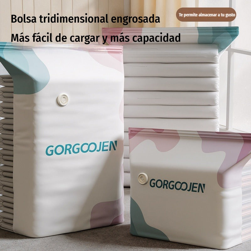 Bolsa al Vacío SIN BOMBA (Pack 5 por 29€) | Presionar y Listo