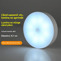 shoptikpro 灯饰照明>台灯夜灯>小夜灯 Luz blanca (batería de 300 mAh) Luz LED con Sensor de Movimiento Recargable (Pack 4 Unidades) - Instalación Magnética Fácil