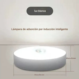 shoptikpro 灯饰照明>台灯夜灯>小夜灯 Luz LED con Sensor de Movimiento Recargable (Pack 4 Unidades) - Instalación Magnética Fácil