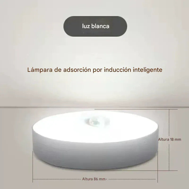 shoptikpro 灯饰照明>台灯夜灯>小夜灯 Luz LED con Sensor de Movimiento Recargable (Pack 4 Unidades) - Instalación Magnética Fácil