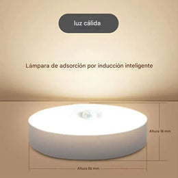 shoptikpro 灯饰照明>台灯夜灯>小夜灯 Luz LED con Sensor de Movimiento Recargable (Pack 4 Unidades) - Instalación Magnética Fácil