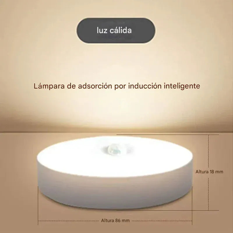 shoptikpro 灯饰照明>台灯夜灯>小夜灯 Luz LED con Sensor de Movimiento Recargable (Pack 4 Unidades) - Instalación Magnética Fácil