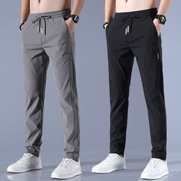 shoptikpro 【M-5XL】Pantalones elásticos informales para hombre 2025 – Cómodos y modernos