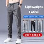 shoptikpro 【M-5XL】Pantalones elásticos informales para hombre 2025 – Cómodos y modernos