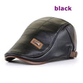 shoptikpro 服饰配件、饰品>帽子/头巾>成人帽 negro Gorra boina retro de negocios para hombre