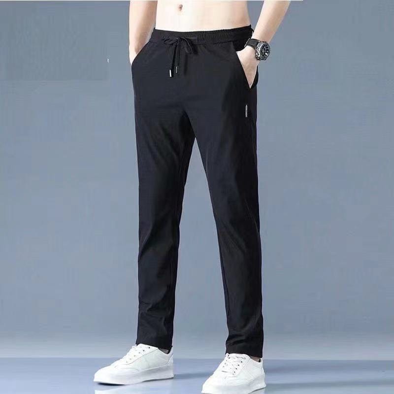 shoptikpro Negro / M（ 40-45 kg） 【M-5XL】Pantalones elásticos informales para hombre 2025 – Cómodos y modernos