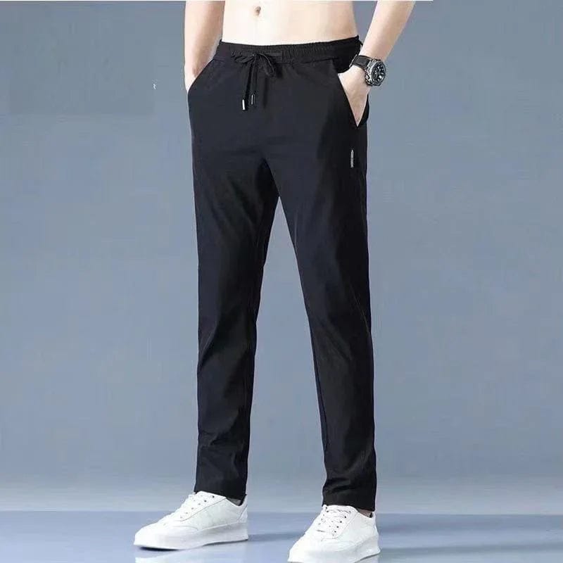 shoptikpro Negro / M（ 40-45 kg） Pantalones Elásticos Masculinos 2025  (M-5XL)