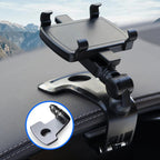 shoptikpro 汽车用品>汽车内饰用品>车载手机支架 Negro 【Pack de 2】Soporte multifuncional para teléfono móvil de coche con rotación de 360°