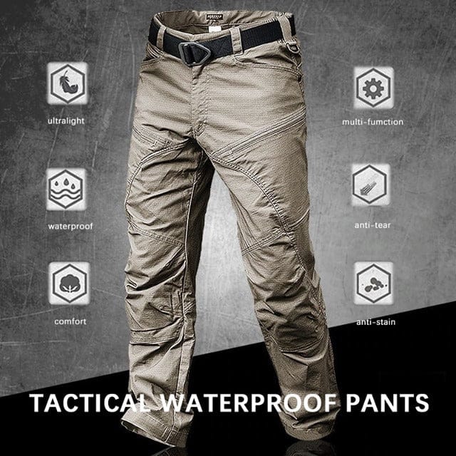 shoptikpro 运动户外>户外服装>迷彩服、军迷服、作训服 【Paquete de 2 unidades】[S-6XL] Pantalones cargo militares para hombre (40–105 kg)