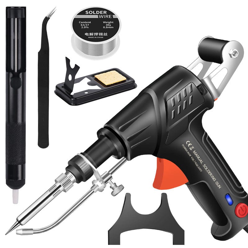 shoptikpro 电工电气>插座>转换插座 Pistola de soldadura de calentamiento interno Pistola de soldadura eléctrica manual, kit de soldadura automático