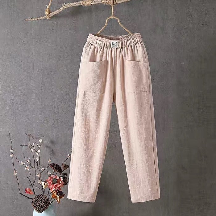 shoptikpro 女装>女式休闲裤>休闲裤 🔥TOP VENTAS 🔥 Pantalones Casuales de Algodón para Mujer | Estilo Wide Leg 2026 🕊️🌿 ¡Lleva 2 y Paga 1! 🎁
