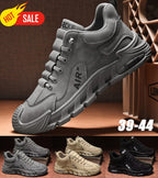 shoptikpro Zapatos casuales de hombre impermeables y transpirables – cómodos con suela suave, tallas 39-44