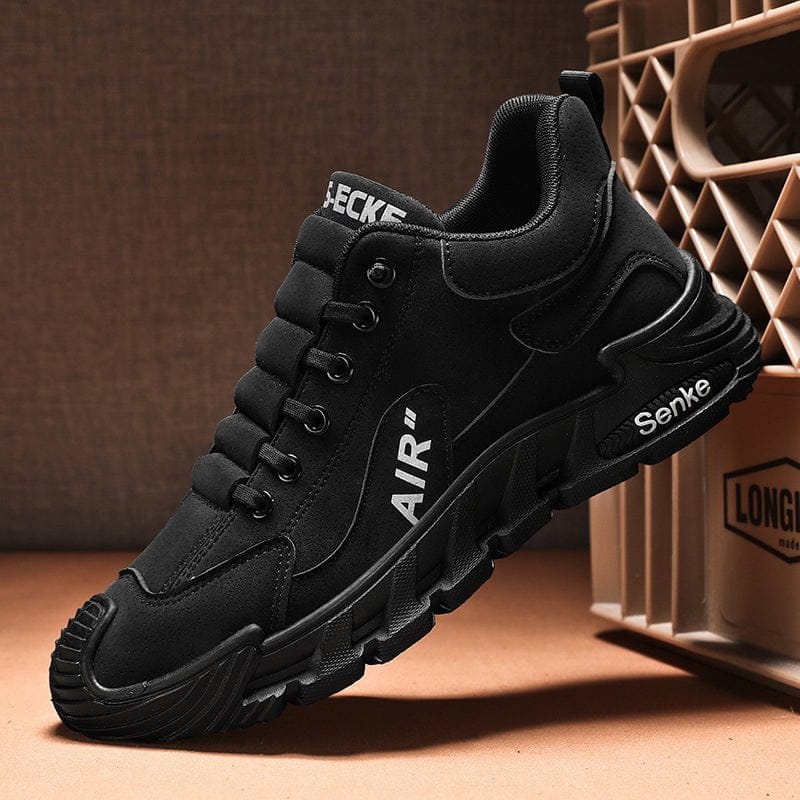 shoptikpro Zapatos casuales de hombre impermeables y transpirables – cómodos con suela suave, tallas 39-44